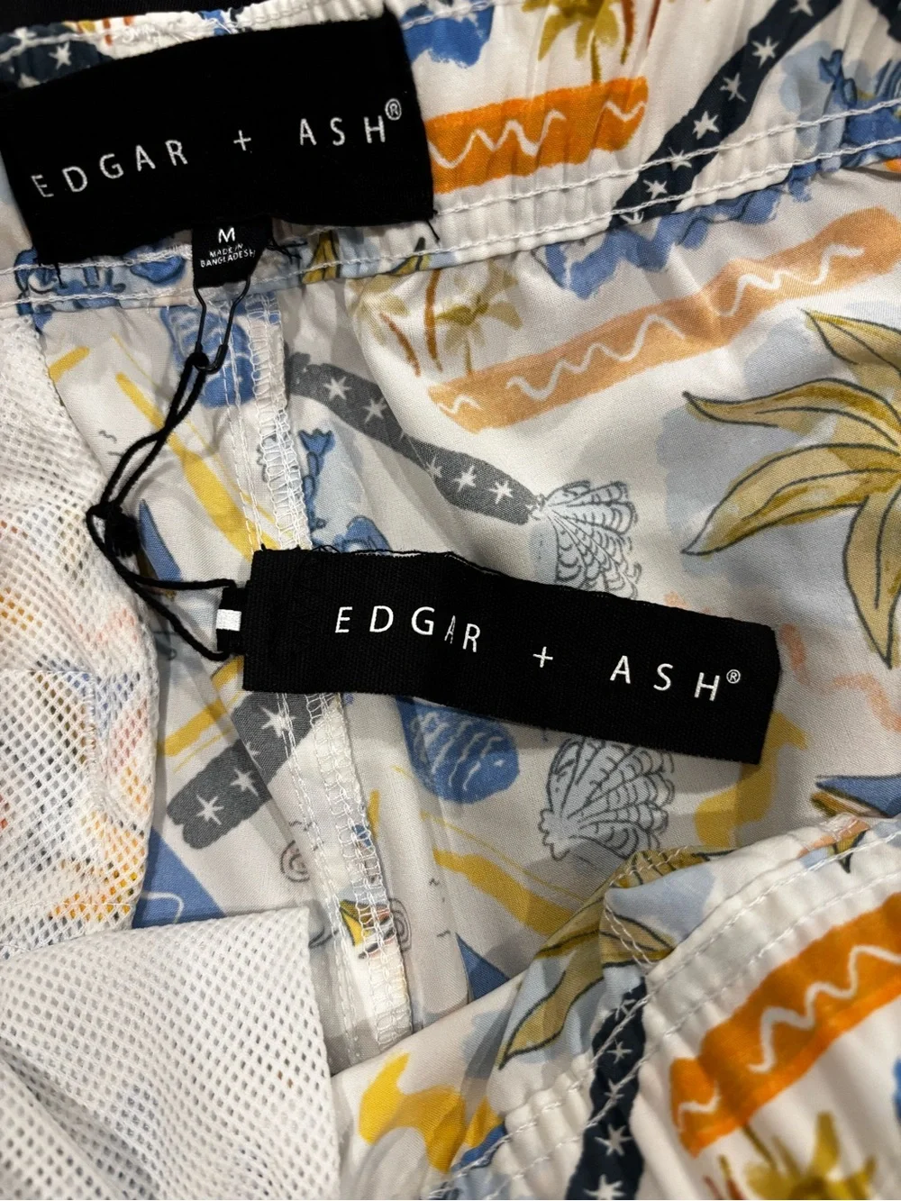 Nwt Edgar and ash swim trunks